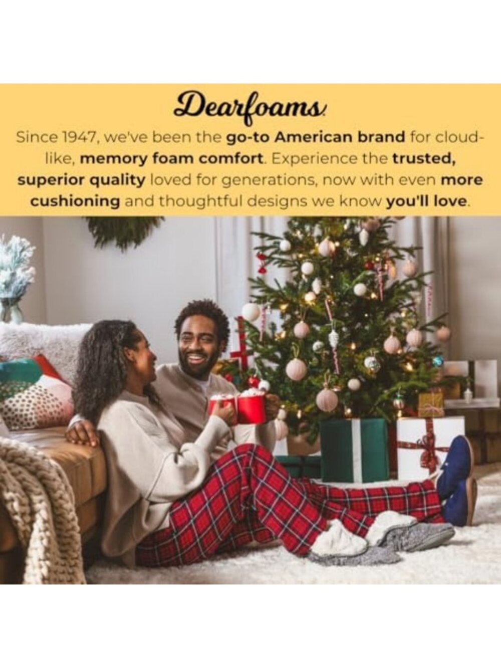 Cozy Fuzzy Memory Foam Bootie Slippers with Grippers for Women - Perfect for - Picture 3 of 6